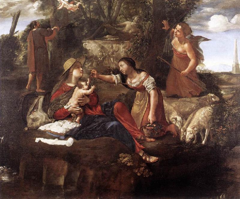 CAROSELLI, Angelo Rest on the Flight into Egypt dfg